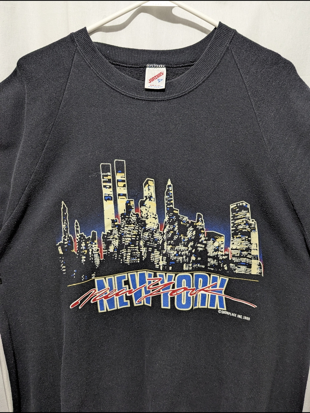 80s NYC Glow in the Dark Sweatshirt